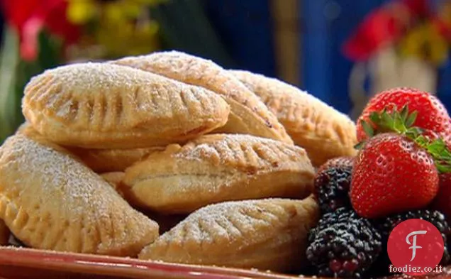 Empanadas di mora e fragola del Texas