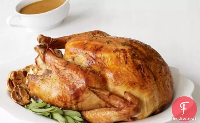 Tacchino arrosto con Aglio, Salvia e Finocchio