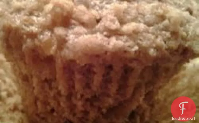 Muffin alla crusca di mela Streusel