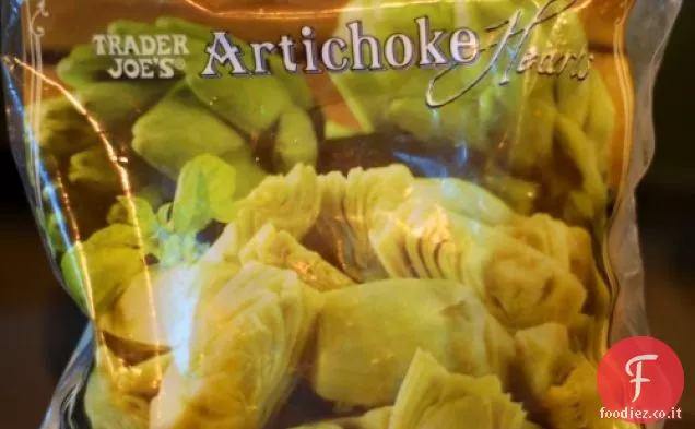 Cosce di pollo brasate con carciofi e Cipolline