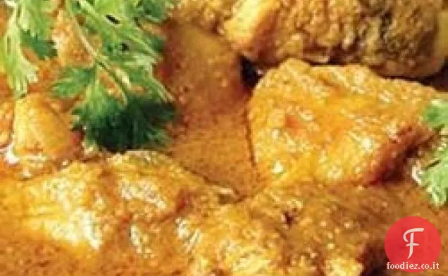 Pollo al curry birmano