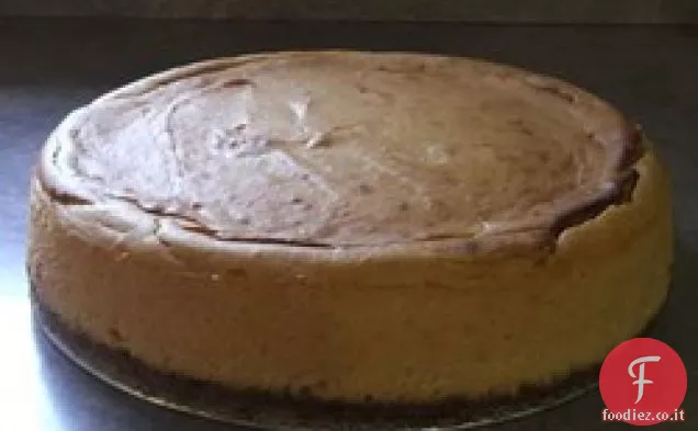 Cheesecake alla zucca senza glutine