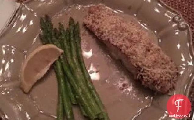 Salmone in crosta di Panko al limone