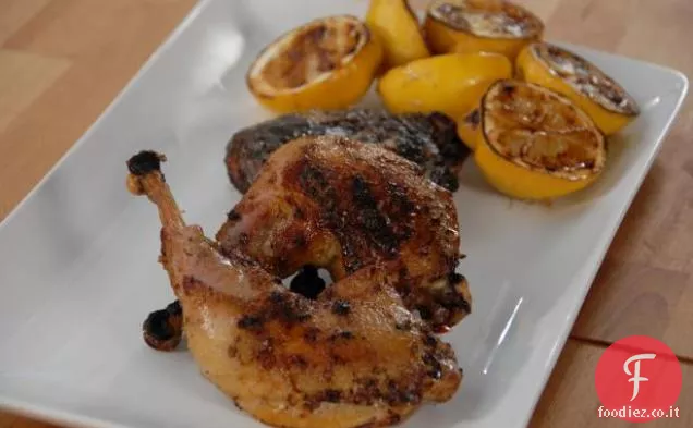 Quarti di pollo alla griglia