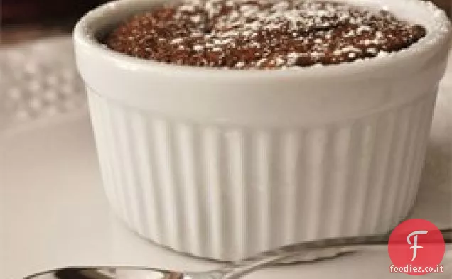 Souffle al liquore al cioccolato