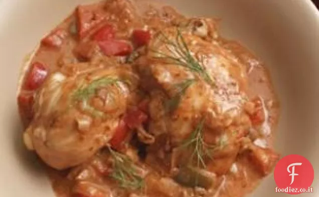Pollo alla Paprika brasato