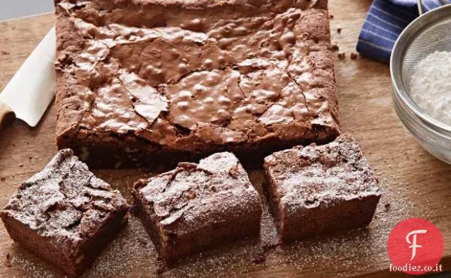Brownies al Cioccolato Amaretto con Noci
