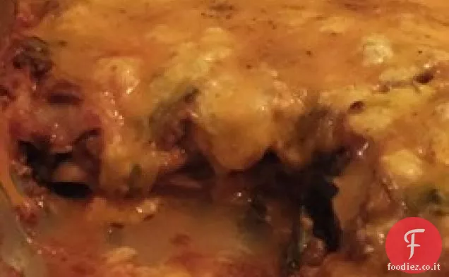 Lasagne di spinaci e manzo