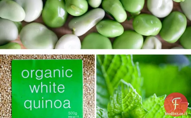 Insalata di Quinoa con Favas e Limone conservato