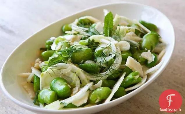 Insalata di Fave e finocchi di primavera