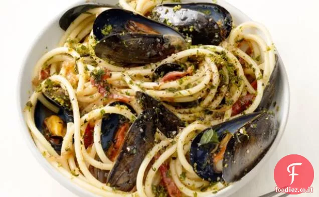 Bucatini con Cozze