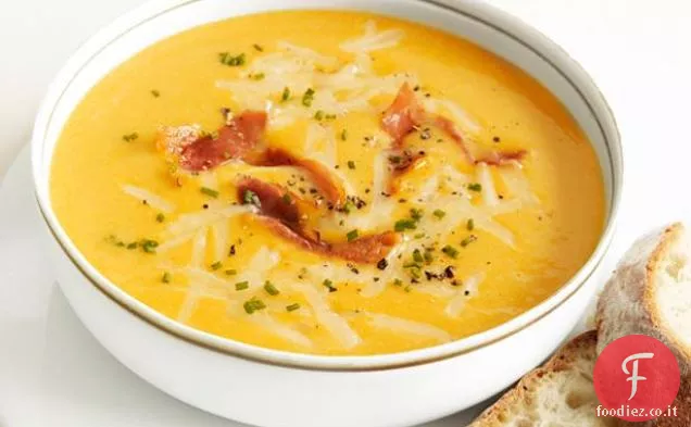 Zuppa di mele-Cheddar-Zucca