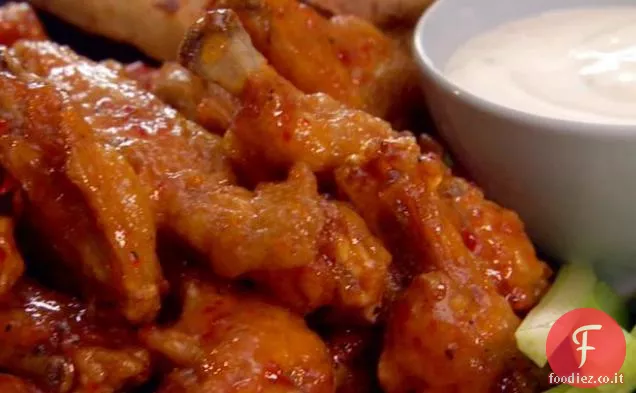 Ali di pollo fruttate
