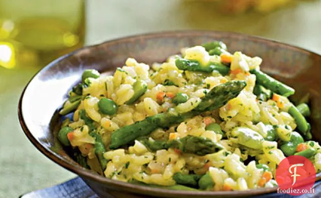 Risotto con Verdure Primaverili
