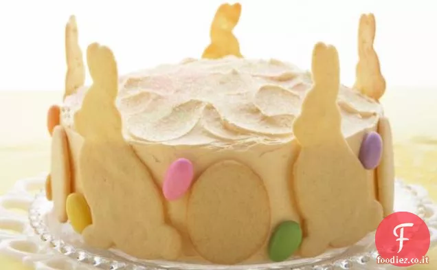 Torta di Pasqua al lampone e limone