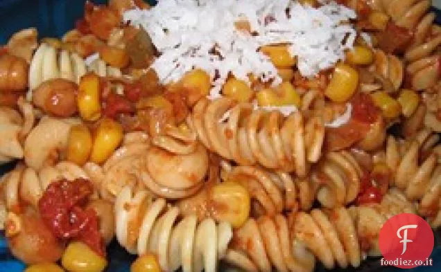 Pasta vegetariana del sud-ovest