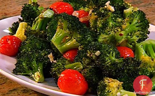 Broccoli arrostiti con Pomodorini