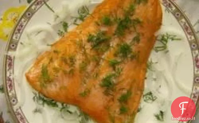 Salmone Gingered alla griglia