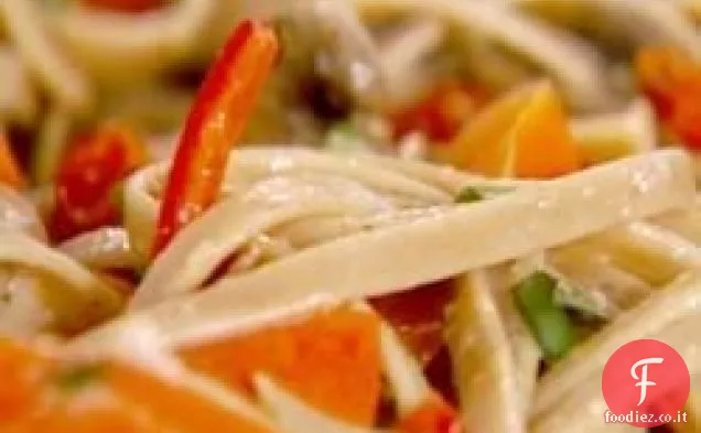 Linguine al peperone soffriggere