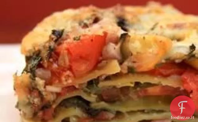 Lasagne da giardino senza salsa