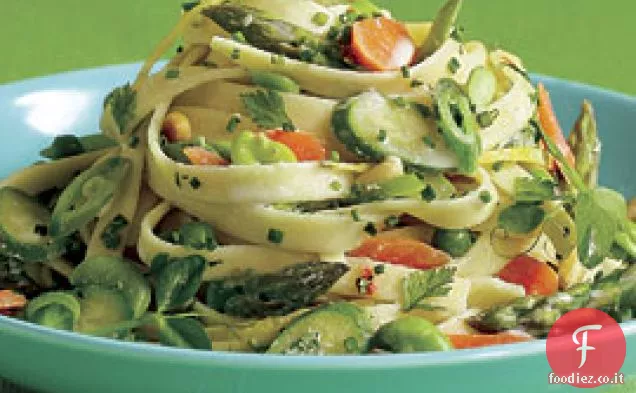 Fettuccine Primavera Fresche di Primavera