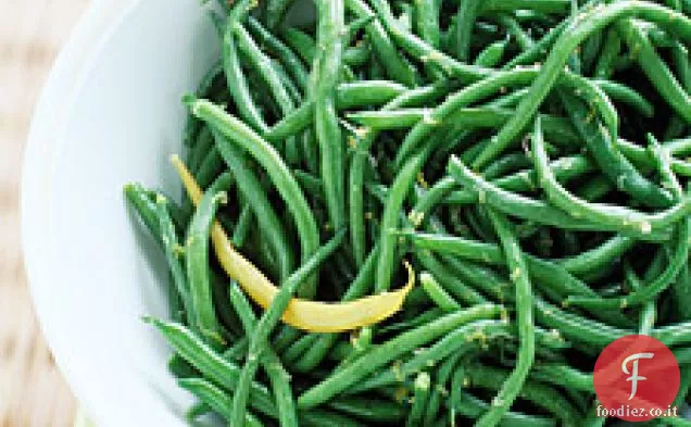 Fagiolini con Burro di Limone