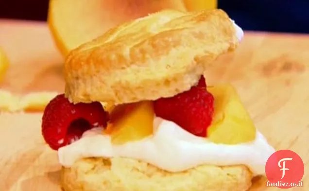 Shortcakes alla pesca al lampone