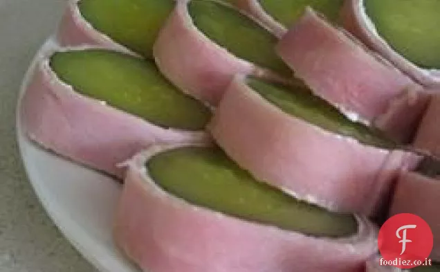 Sottaceti di crema di formaggio