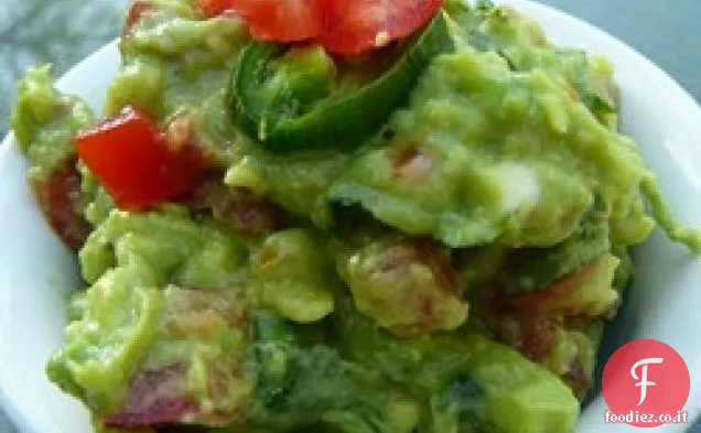 Guacamole messicano tradizionale