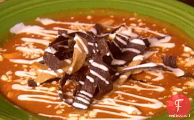 Zuppa di tortilla del mercato del villaggio di Tesuque