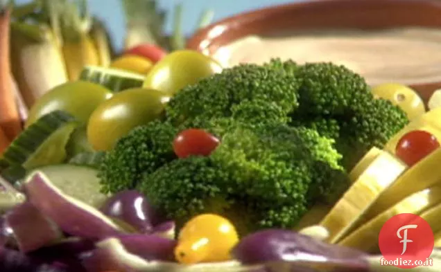 Cestino Veggie con Smokey Ranch Dip
