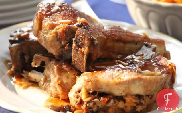 Braciole di maiale ripiene