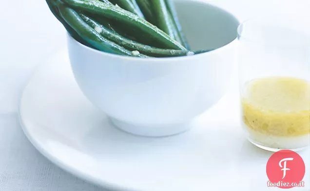 Fagiolini con Vinaigrette francese