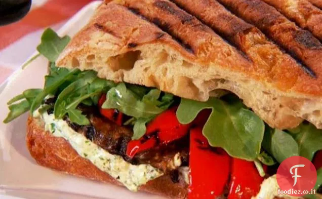 Panini al Portobello alla Griglia