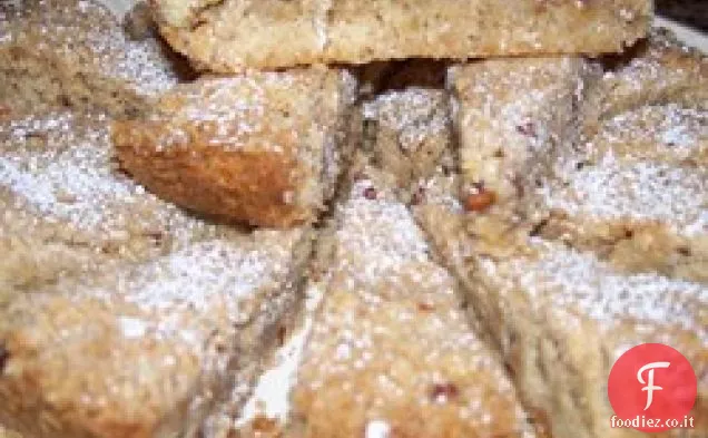 Shortbread speziato di noci pecan