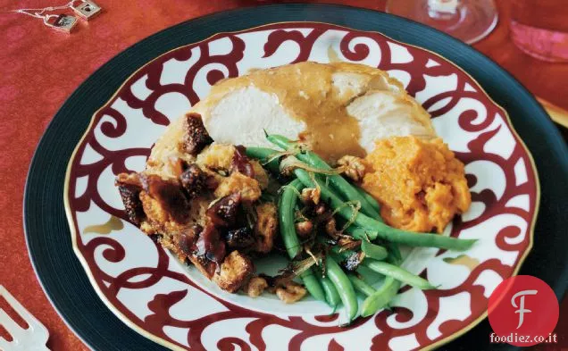 Fagiolini con Scalogno e Noci
