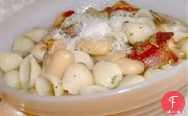 Zuppa italiana di fagioli bianchi e pancetta