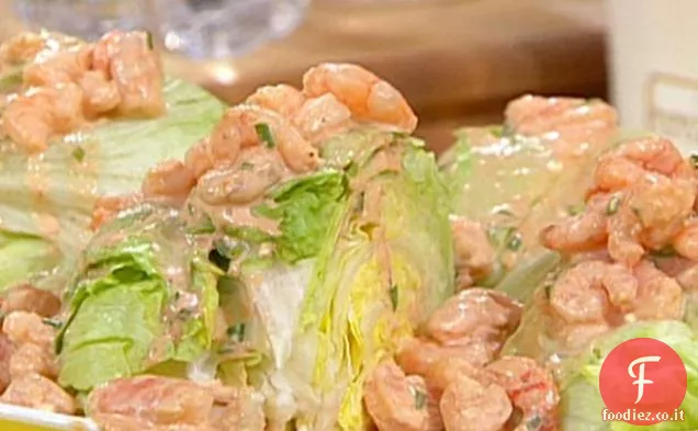 Insalata di Iceberg con gamberetti
