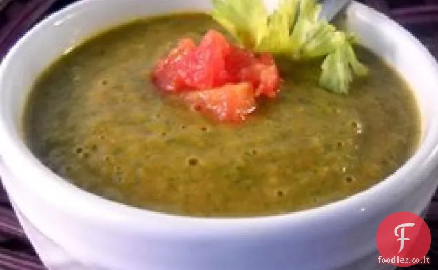 Zuppa di verdure estive