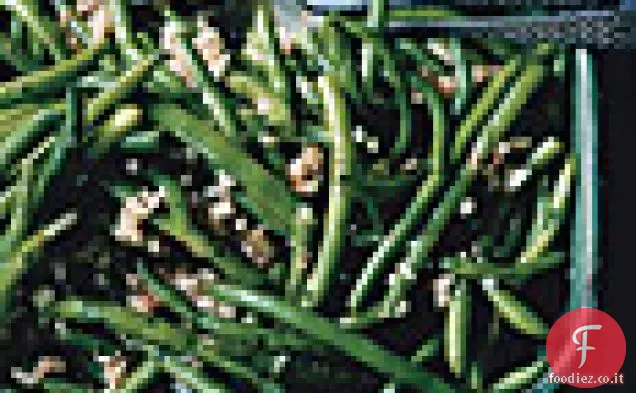Fagiolini con Vinaigrette di Cipolla dolce