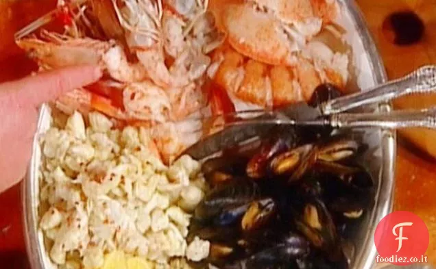 Antipasto di Mare in stile Veneziano: Misto di Mare alla Veneziana