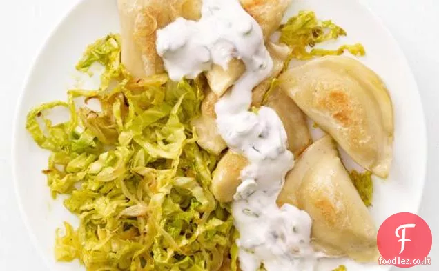Pierogi con Cavolo al Curry