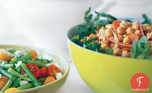 Insalata di fagioli verdi