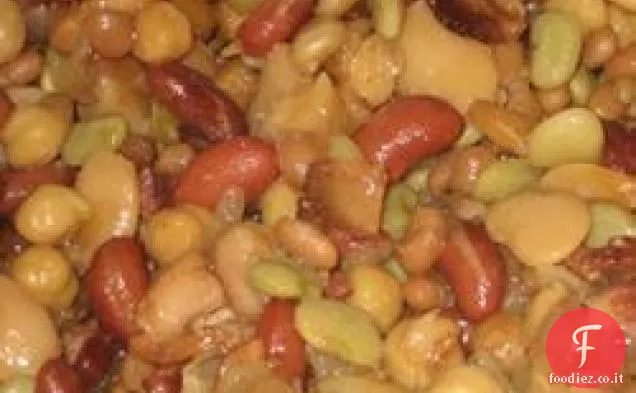 Cinque fagioli Casseruola