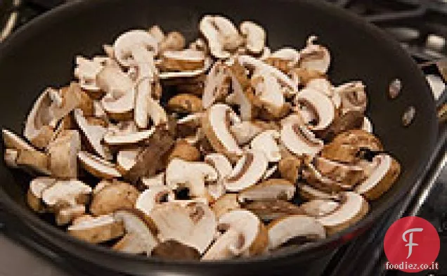 Fagiolini cremosi e funghi