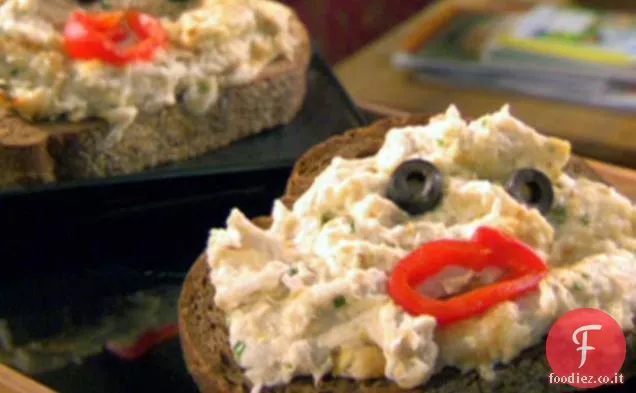 Il granchio urlante si scioglie sul Pumpernickel