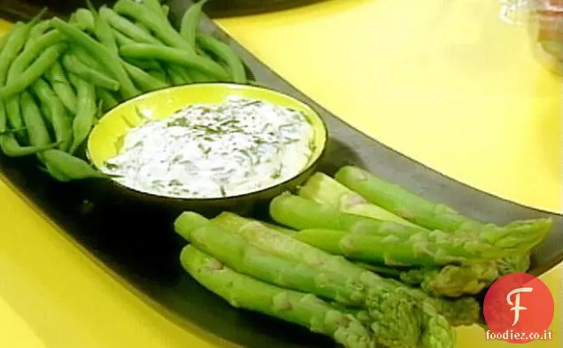Asparagi e Fagiolini con Dragoncello al Limone