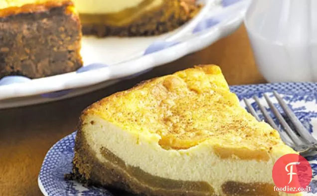 Raccolta di mele Cheesecake