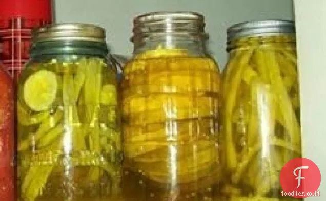 Fagiolini in salamoia croccanti