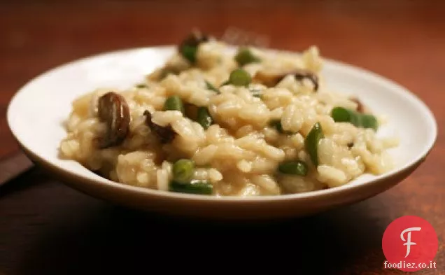 Risotto ai fagioli verdi